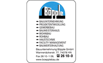 Logo von Bauunternehmung BÖPPLE GmbH