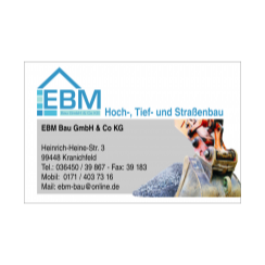Logo von EBM Baugesellschaft mbH & Co.KG