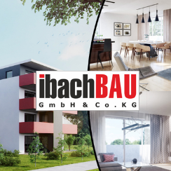Logo von Ibach Bau GmbH + Co. KG Bauunternehmen