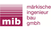 Logo von mib märkische ingenieur bau GmbH Wriezen NL Berlin