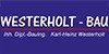 Logo von WESTERHOLT-Bau - Dipl.-Ing. Karl-Heinz Westerholt -